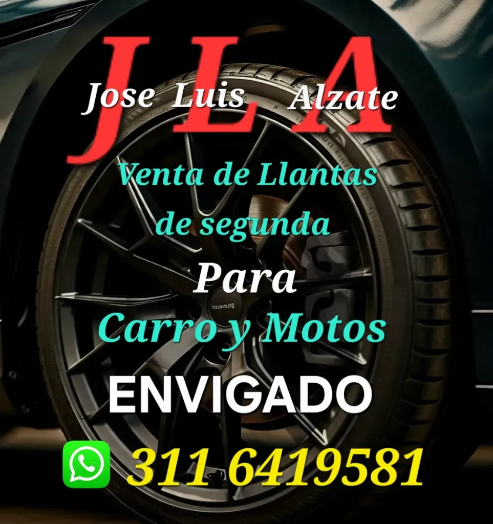 Jose Luis Alzate, Venta de Llantas de Segunda Para Carros y Motos